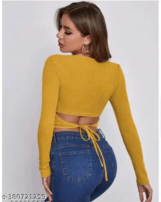 Back Knoght Top Full sleeve