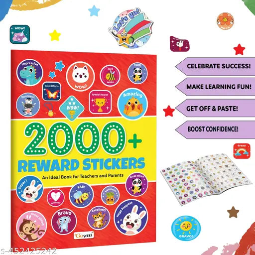 2000+ Reward Stickers : Fun Sticker Book Rewarding Sticker book for Parents and Teachers More than 2 000 stickers to uplift children's spirits