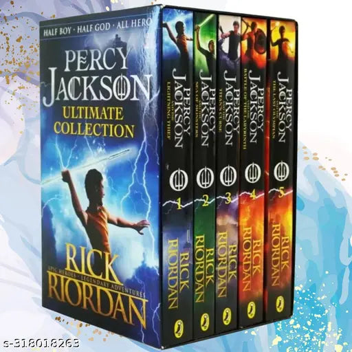 Percy Jackson Complete Collection (5 Boo: Complete Series Paperback – Box set)