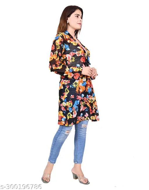 Woman Net Shrug