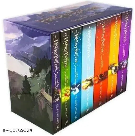 Harry potter seven book set paperback