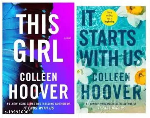 Best Combo Of Colleen Hoover It Starts With Us And This Girl (Paperback) By (Colleen Hoover) (Paperback Colleen Hoover)