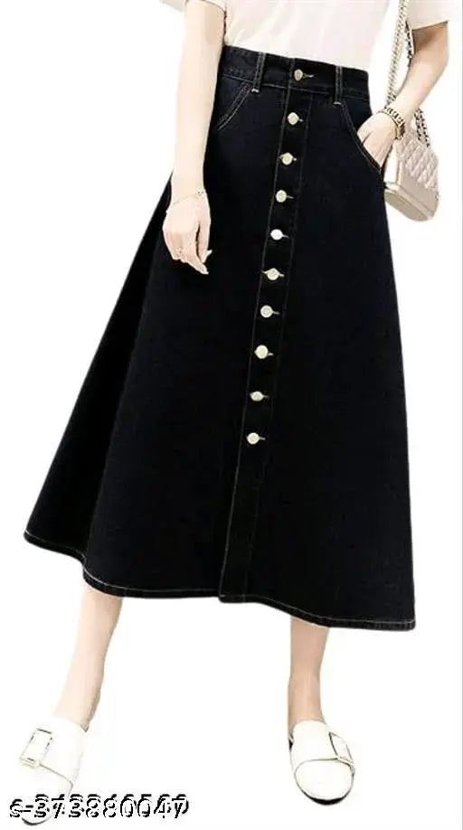 Woman Denim Skirt