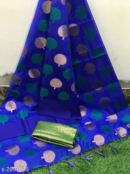 Pretty Cotton Silk Women's Saree