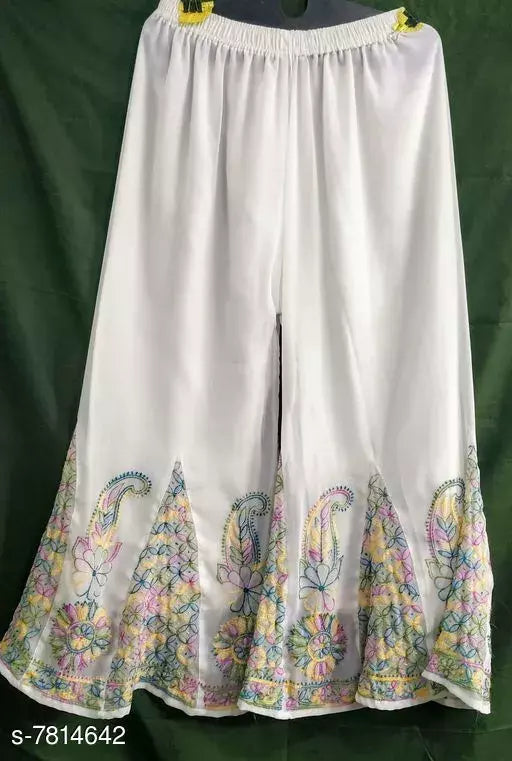 Beautiful Women's Georgette With Cotton Sharara
