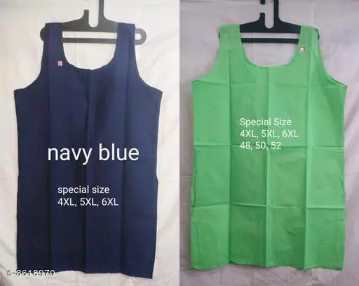 Women Pack of 2 Green Cotton Camisoles