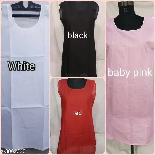 Comfy Women's Cotton Solid Camisoles (Pack Of 4)