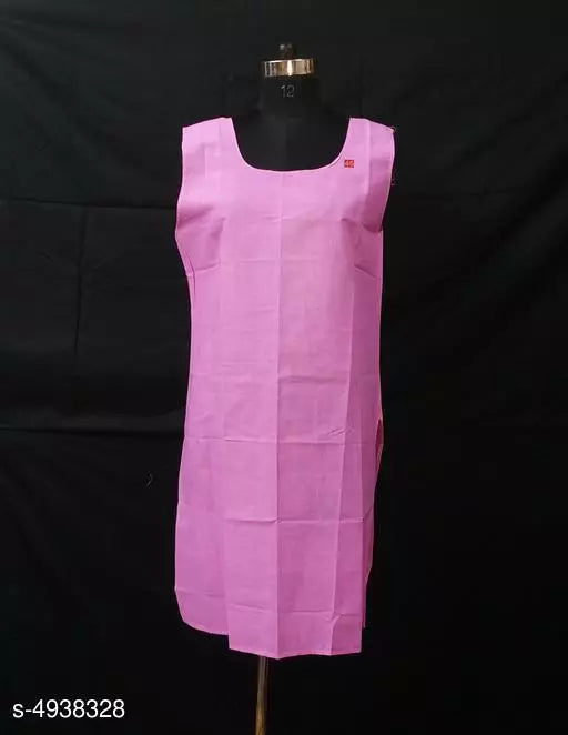 Comfy Women's Cotton Solid Long Camisole Slip