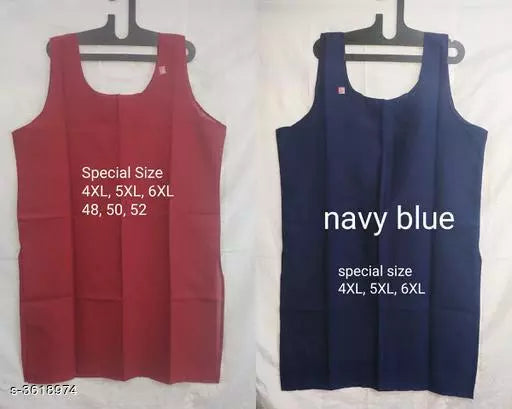 Women Pack of 2 Navy Blue Cotton Camisoles