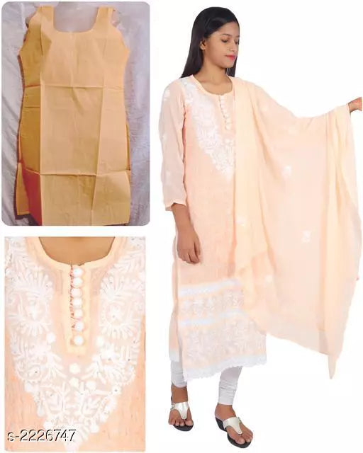 Trendy Cotton Women's Kurta Set