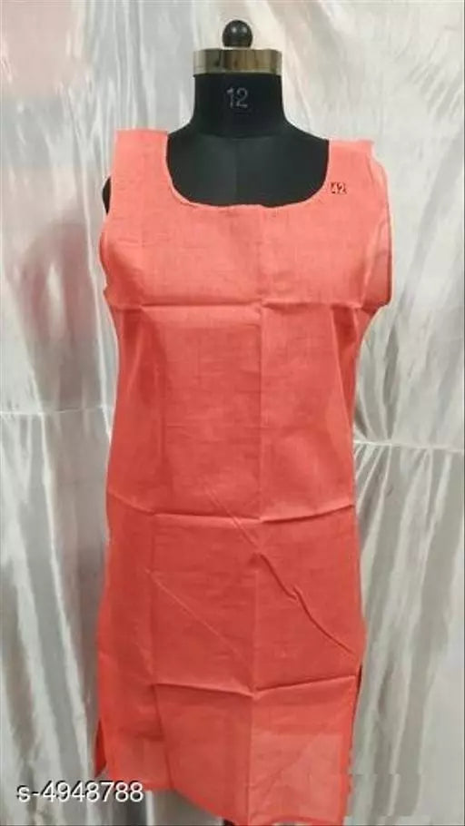 Women's Cotton Solid Long Camisole