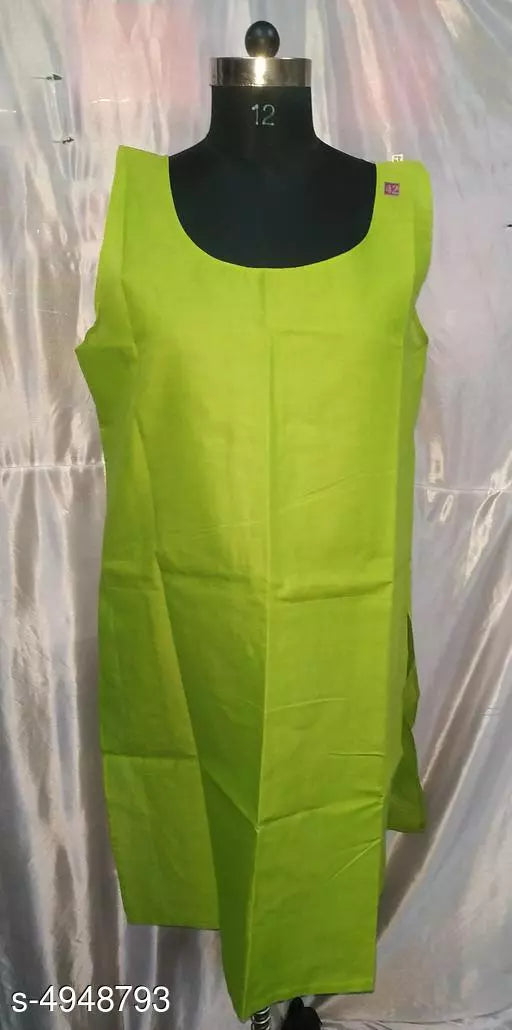 Women's Cotton Solid Long Camisole