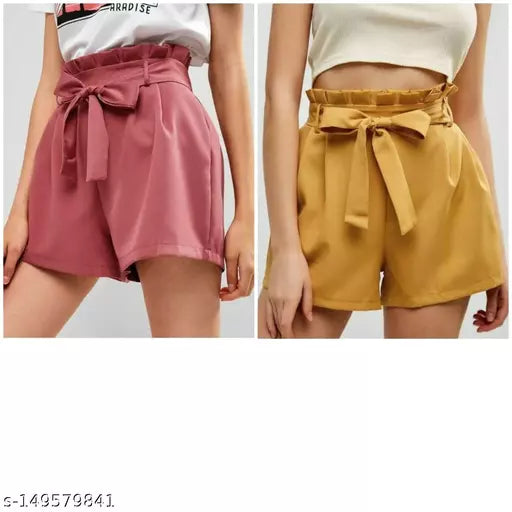 Shorts Combo For Girls & Women
