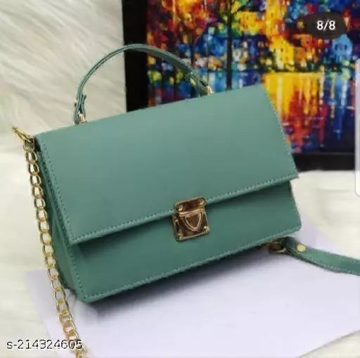 Teal Women Sling Bag