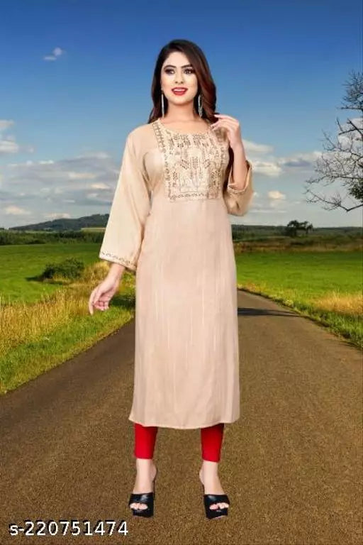 Lurex strighat stylish kurti