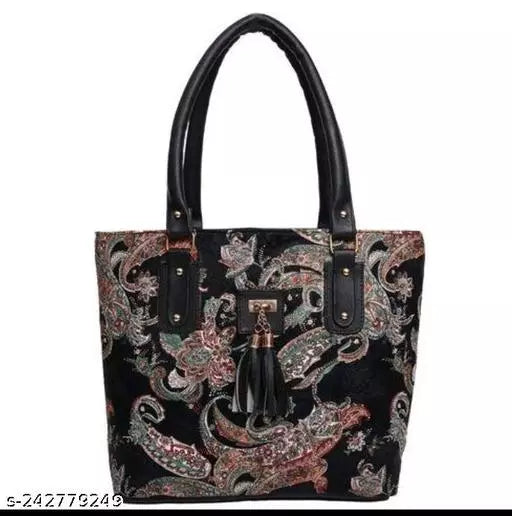 Printed Handbag For Women And Girls