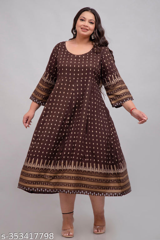 Plus size long Kurti