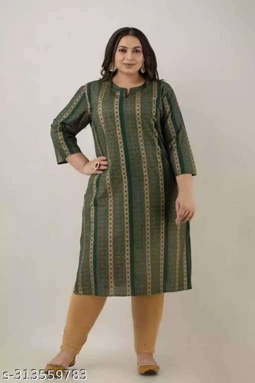Stylish and Comfortable Plus-Size Kurti for Women