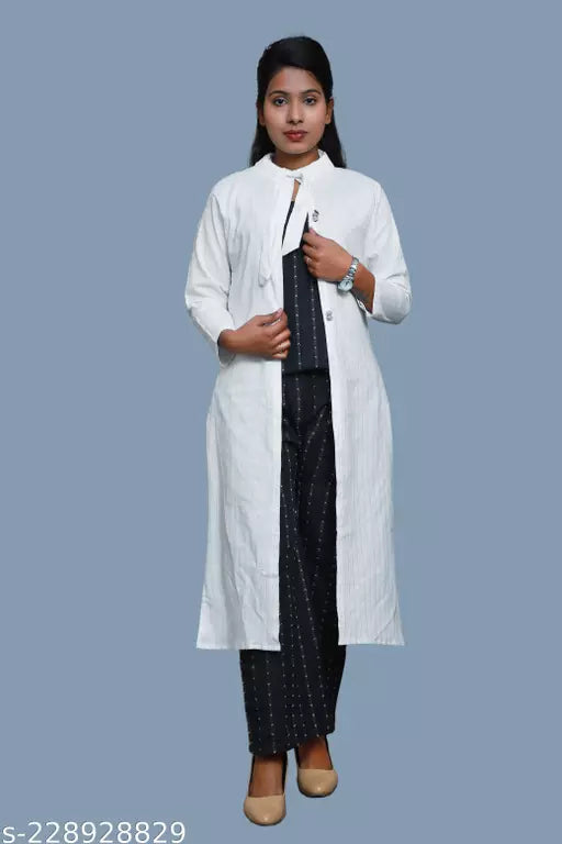 SHRUG WITH PLAZZO SET 2 PC FOR GIRLS AND WOMEN