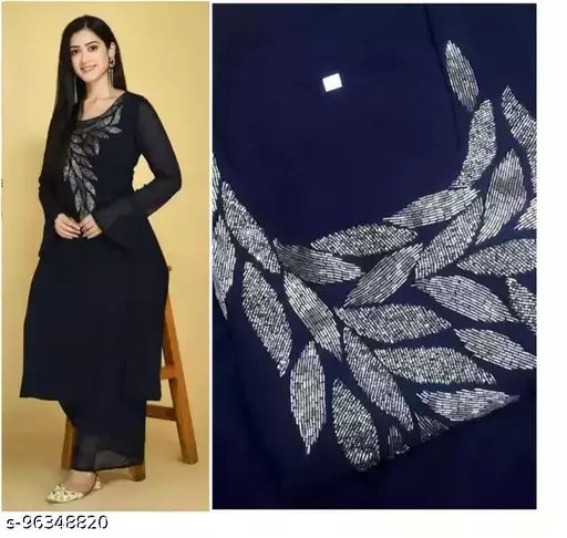 kesari_blue_$$ Kurta Sets