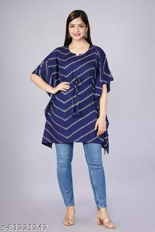 Wine Color Hello Design Dress Frock_Top Kurti_Top