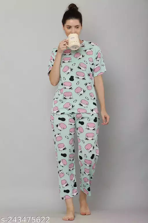 Trendy Stylish Women Top & Bottom Sets