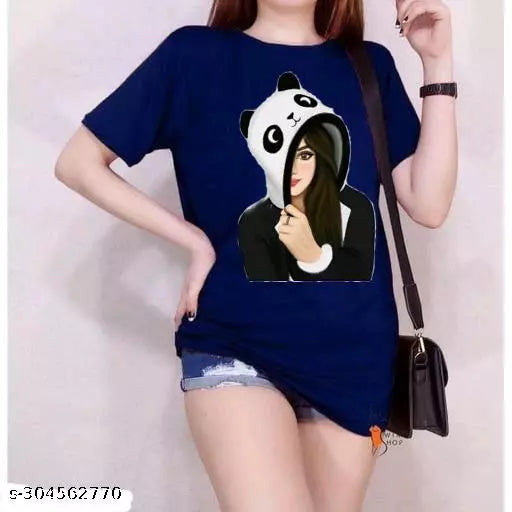 Summer Special Long Ruffal T-shirts