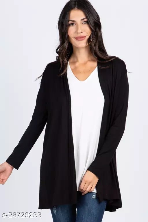 Vivient Stylish Hosiery Women'S Long Shrugs