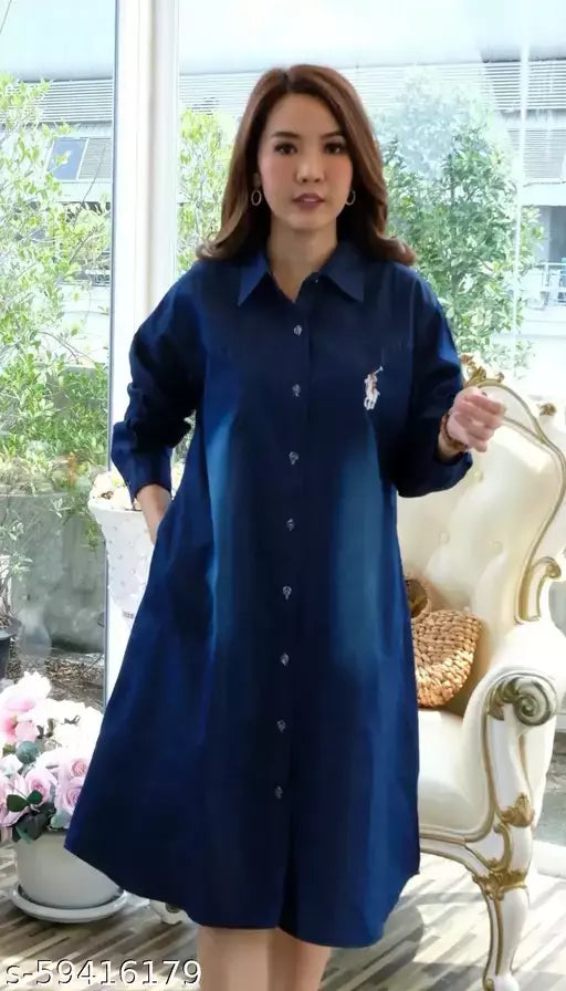 Women denim Dress