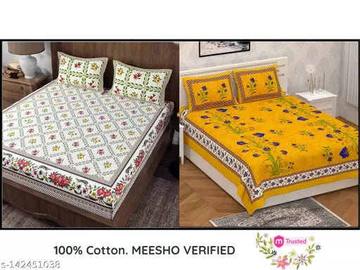 Bedsheet Combo Set Cotton