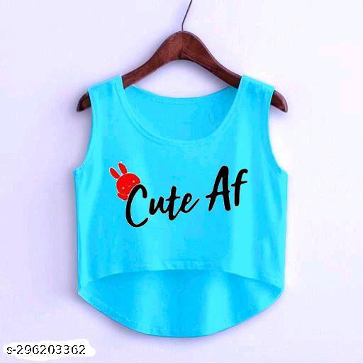 Summer Special Crop Cotton Tops