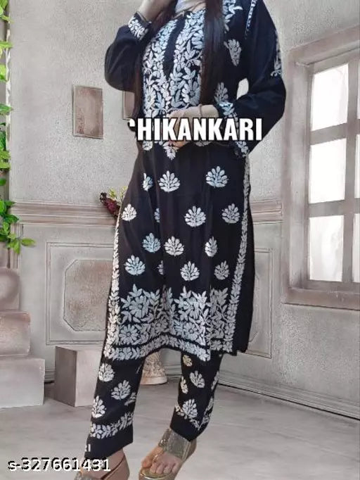 BEST EMBROIDERY KURTA & PANT