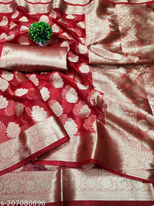 Organza Silk Saree