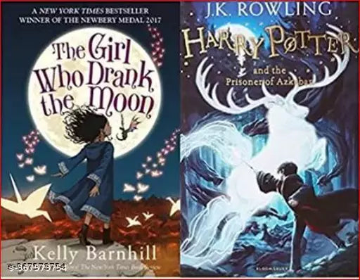 Combo Of 2 The Girl Who Drank the Moon & Harry Potter and the Prisoner of Azkaban