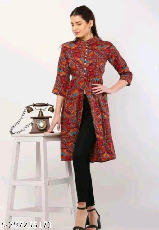Jaipuri printed women formal dress