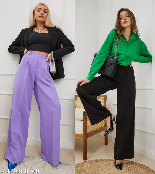 Trendy Glamorous Women Women Trousers