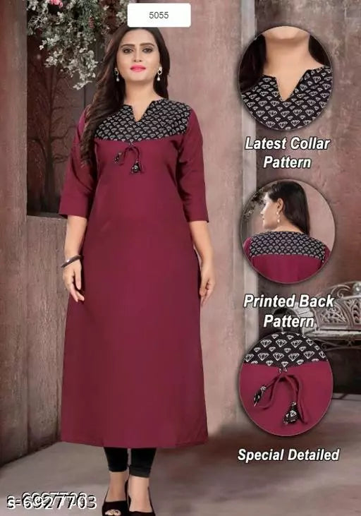 Women's Printed Cotton Kurti