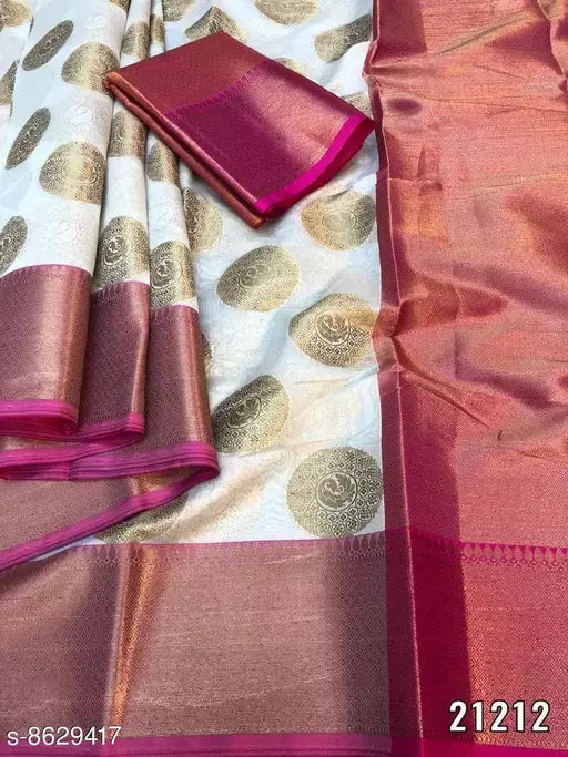 Stylish Banarasi Silk Saree
