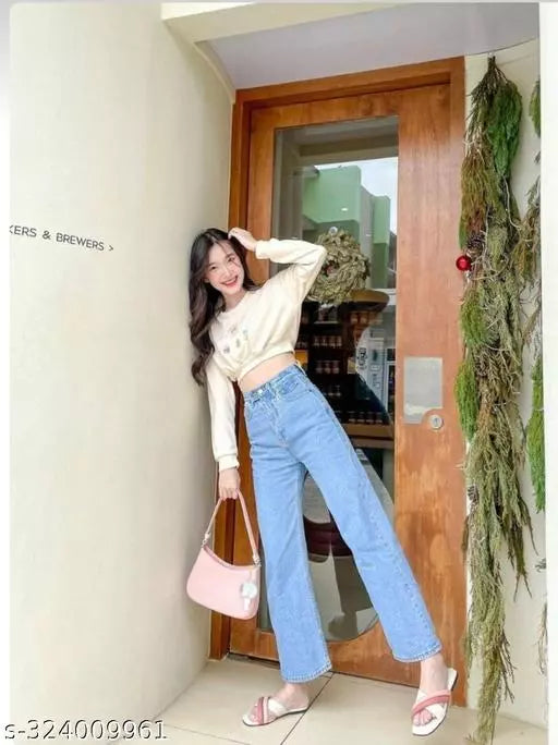 Icy Breeze Wide Leg Denim