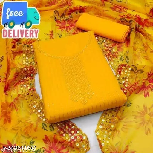 Georgette dress material for womens