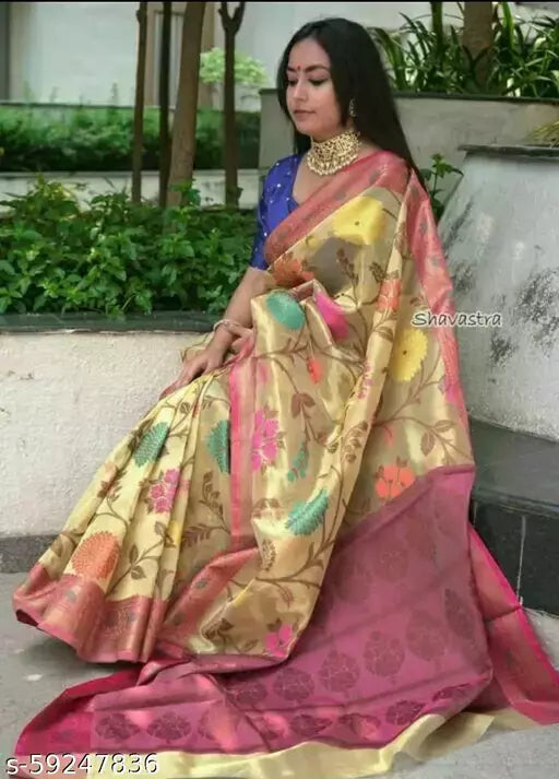 Banarasi Tissue Silk