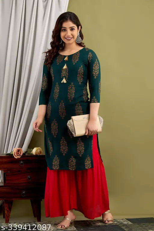 Mialo fashion kurta sharara set.