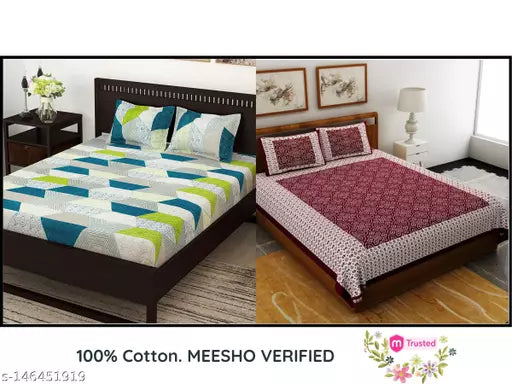 Bedsheet Combo Set Cotton
