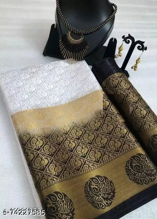 Emboss Silk Saree
