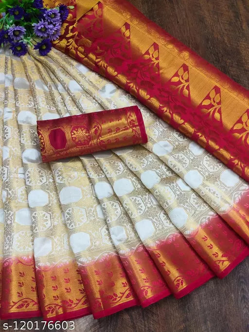 Morpinch Banarasi Silk Saree