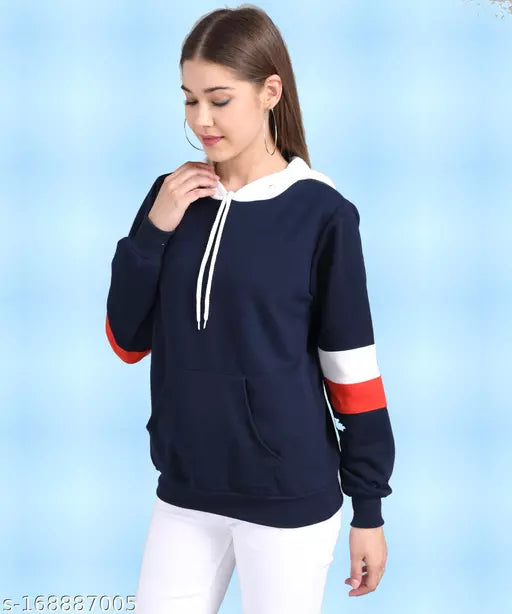 Vivient Navy Blue/white Sweatshirt