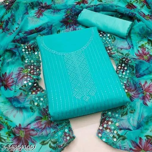 Georgette dress material for womens
