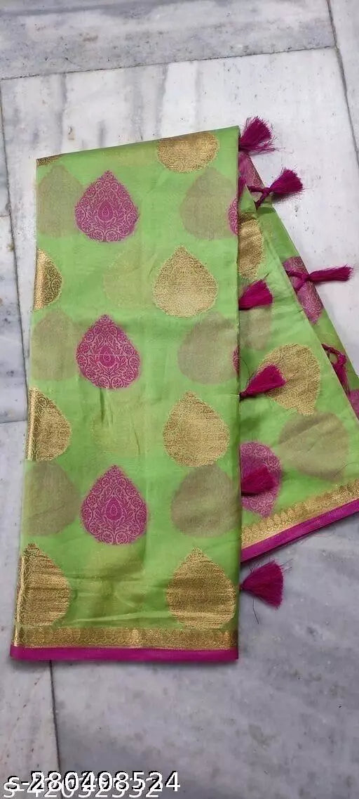 Soft Linen Saree