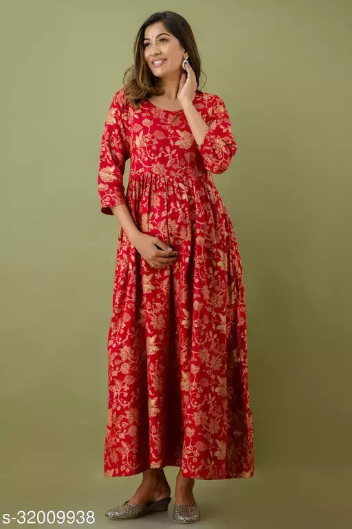 Women Rayon Feeding KURTI