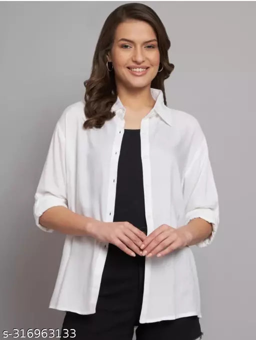 Reyon shirt white